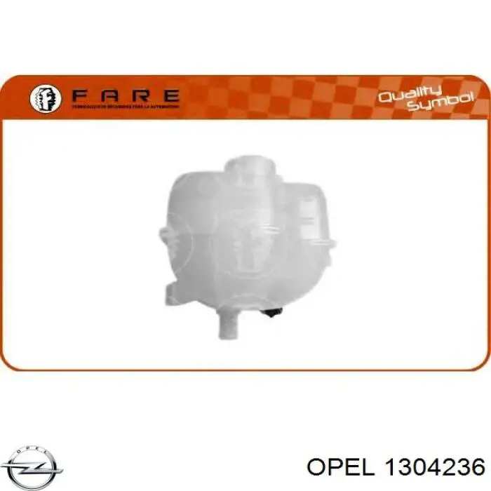 Tanque de expansão do sistema de esfriamento Opel 1304236 preço, a partir de 37,46 USD