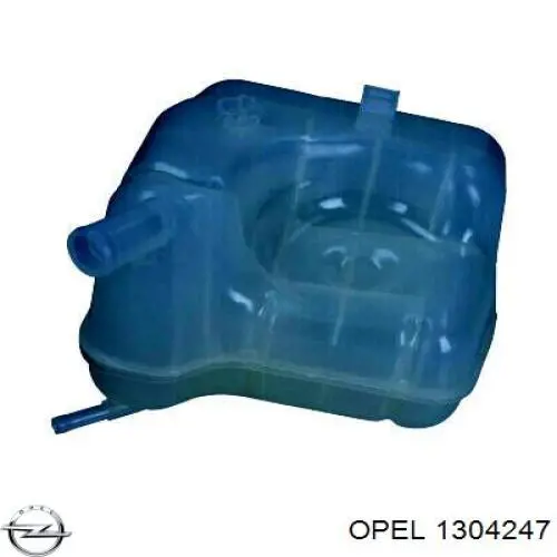 Compre 1304247 Opel Tanque de expansão do sistema de esfriamento