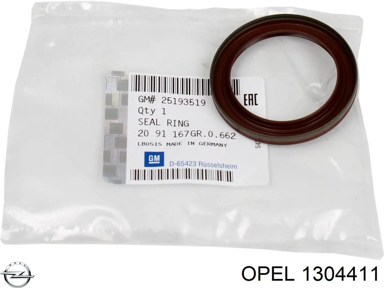 Compre 1304411 Opel Tanque de expansão do sistema de esfriamento