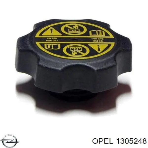 Compre 1305248 Opel Tampa (tampão) do tanque de expansão