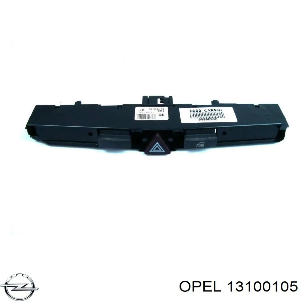 03758075 Opel Botão de ativação do sinal de emergência