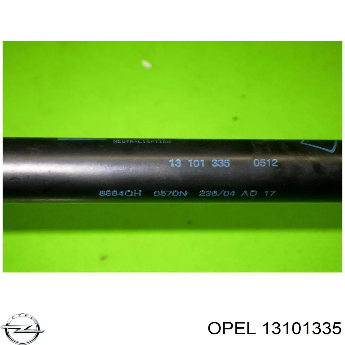 Amortecedor de tampa de porta-malas (de 3ª/5ª porta traseira) Opel 13101335 preço, a partir de 21,98 USD