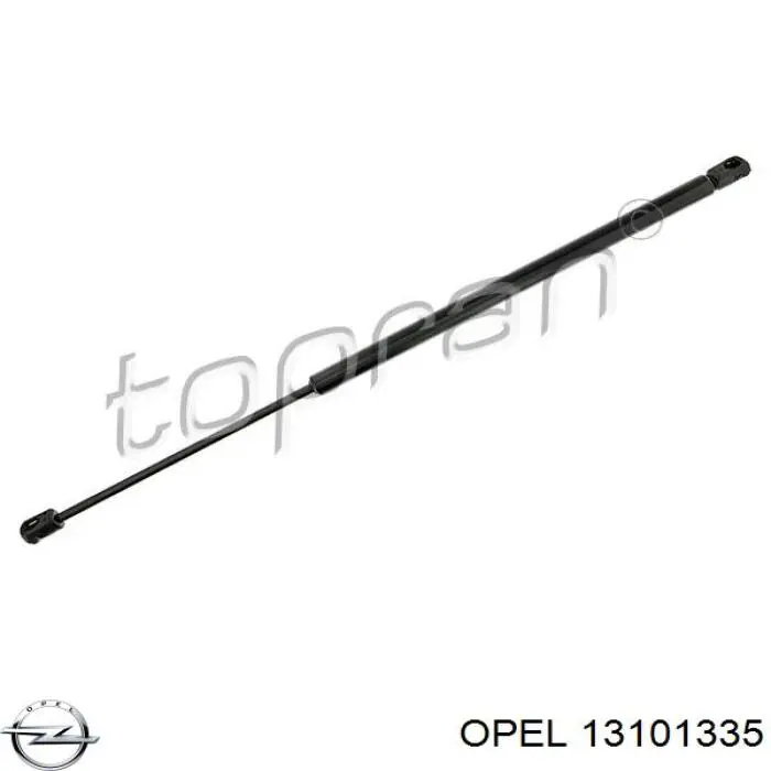 Compre 13101335 Opel Amortecedor de tampa de porta-malas (de 3ª/5ª porta traseira)