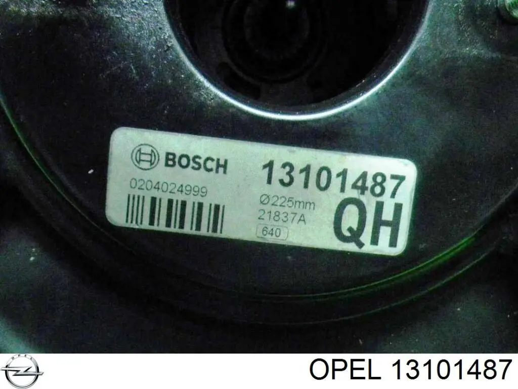 Compre 13101487 Opel Reforçador dos freios a vácuo