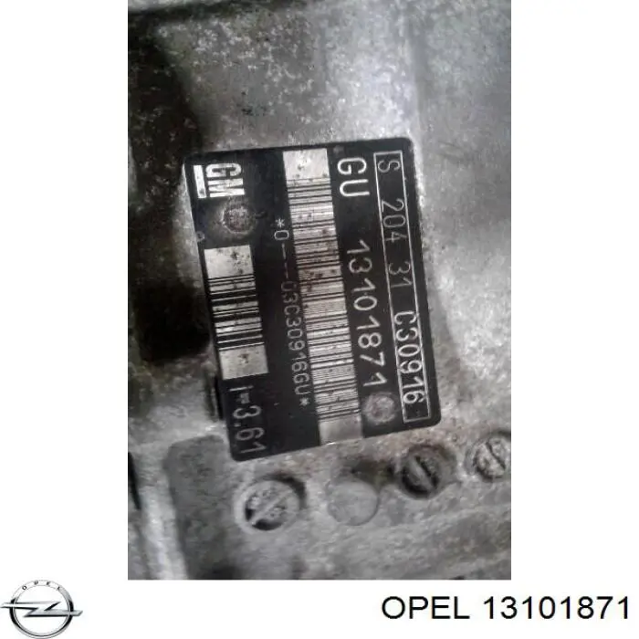 Compre 13101871 General Motors Caixa de Mudança montada (caixa mecânica de velocidades)