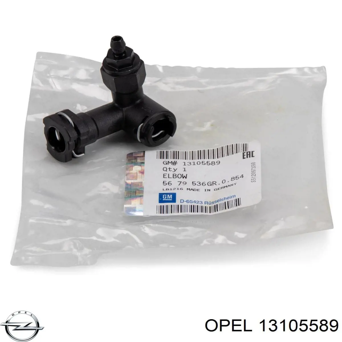 Compre 13105589 Opel União em T de tubo de embraiagem