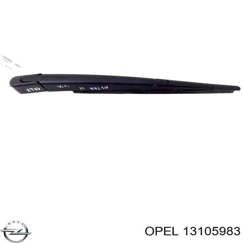 Compre 13105983 Opel Braço de limpa-pára-brisas de vidro traseiro