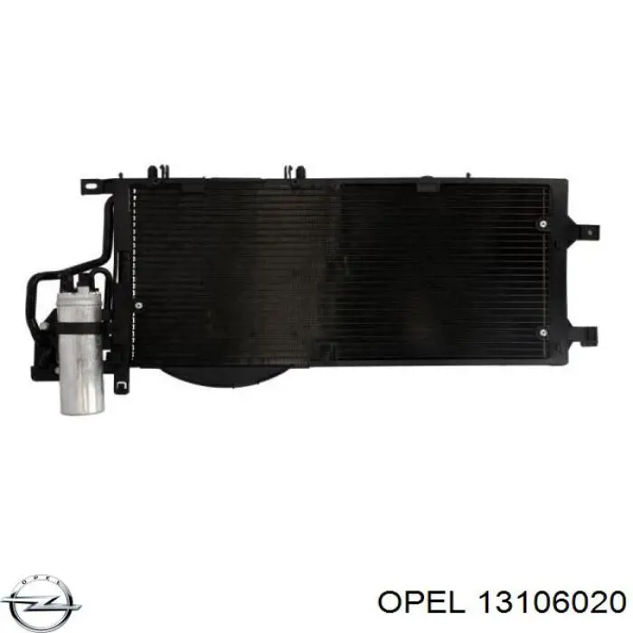 13106020 Opel Radiador de aparelho de ar condicionado