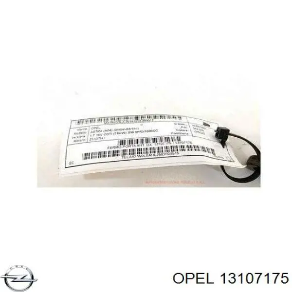 13107175 Opel Limitador dianteiro de abertura de porta