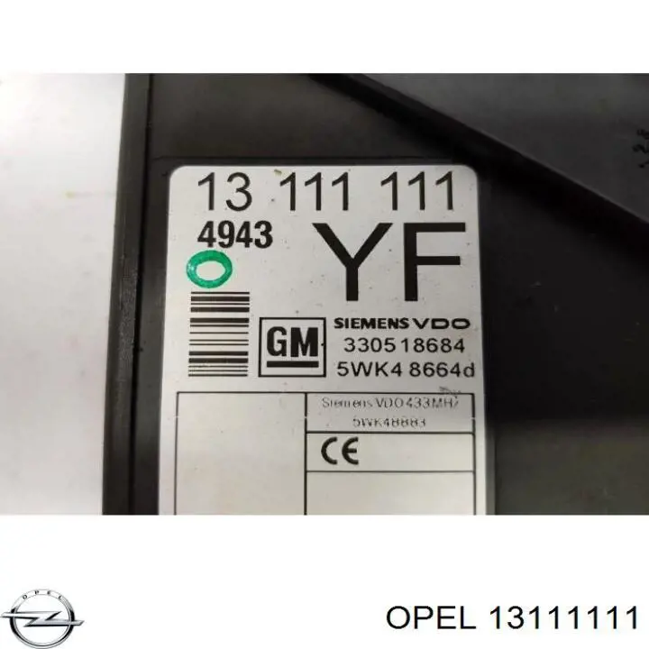  Opel 13111111