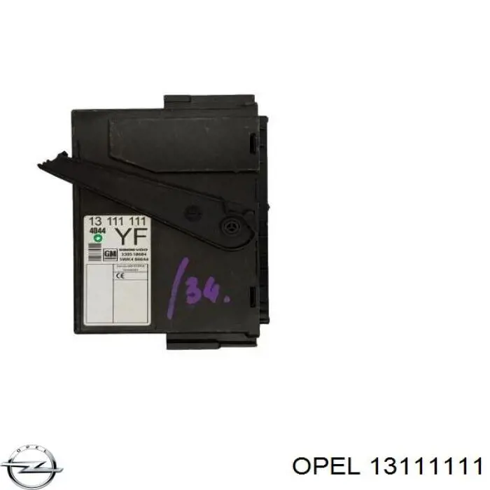 Unidade de conforto 13111111 Opel