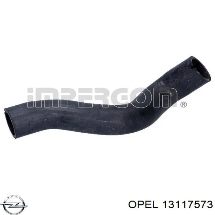 13117573 Opel Mangueira (cano derivado) inferior do radiador de esfriamento