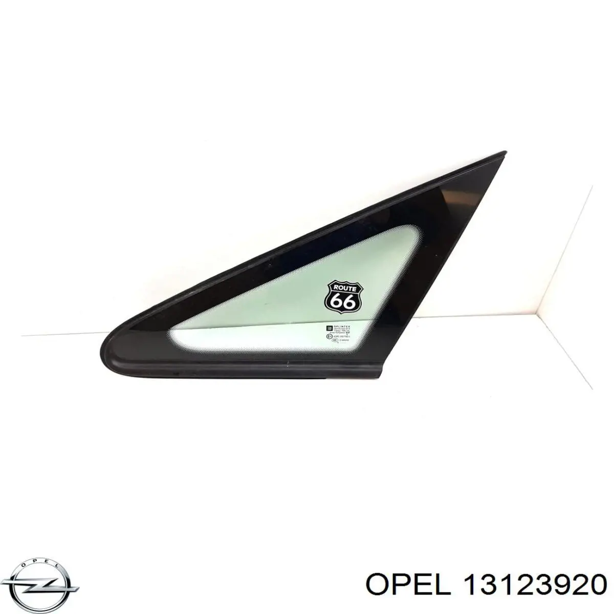 161153 Opel Vidro de janelo da porta dianteira esquerda