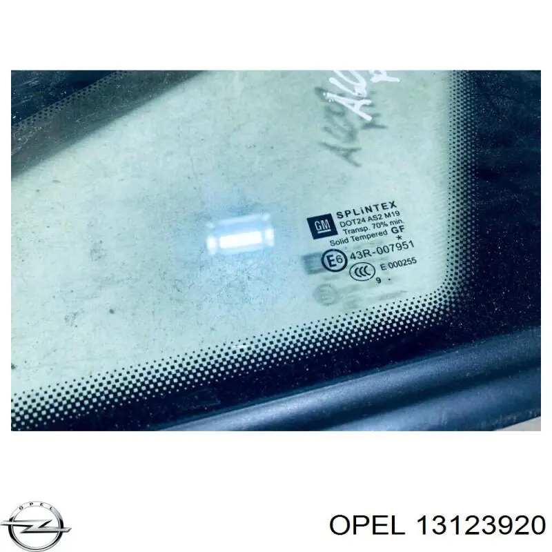 Vidro de janelo da porta dianteira esquerda Opel 161153 preço, a partir de 90,29 USD