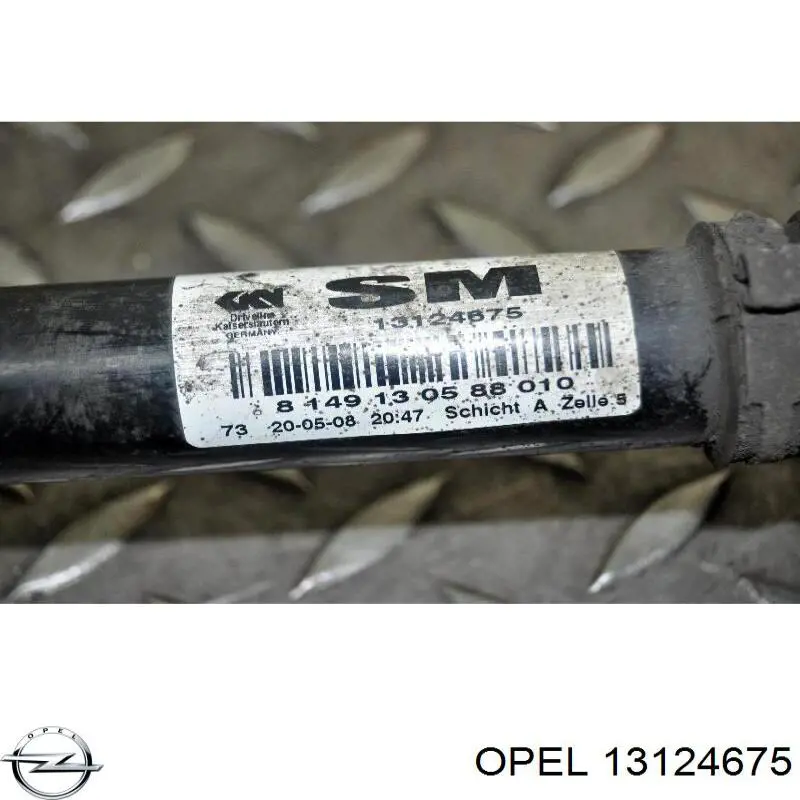 Compre 13124675 General Motors Semieixo (acionador) dianteiro esquerdo