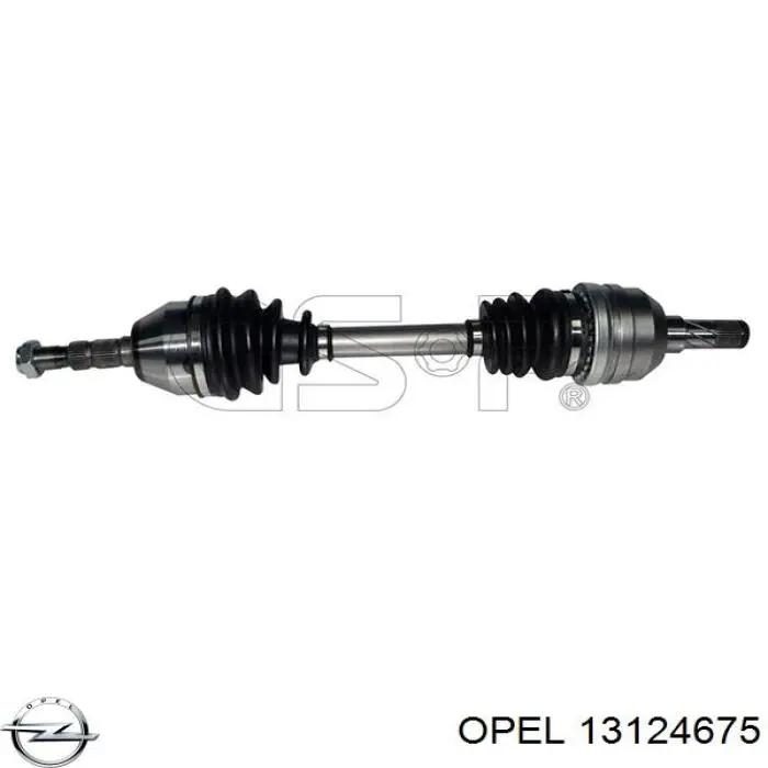 Semieixo (acionador) dianteiro esquerdo General Motors 13124675 preço, a partir de 52,33 USD