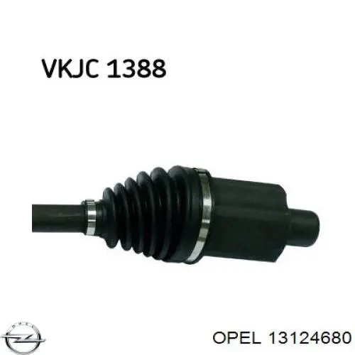 Semieixo (acionador) dianteiro direito Opel 13124680 preço, a partir de 107,45 USD