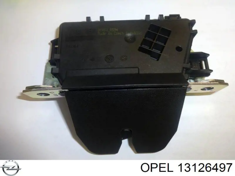 13126497 Opel Fecho de tampa de porta-malas (de 3ª/5ª porta traseira)