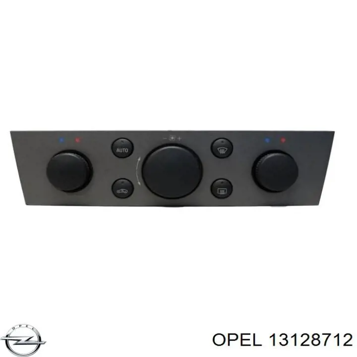 13128712 Opel Unidade de controlo dos modos de aquecimento/condicionamento