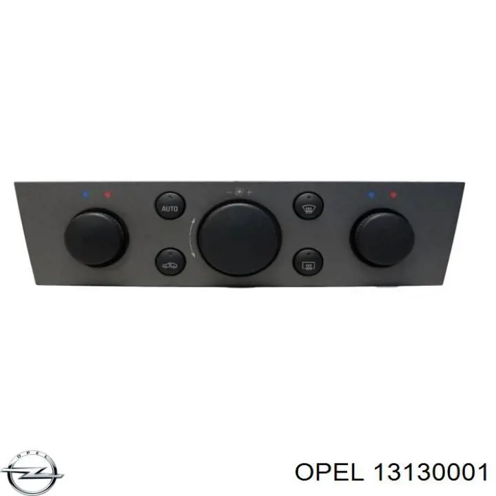 13130001 Opel Unidade de controlo dos modos de aquecimento/condicionamento