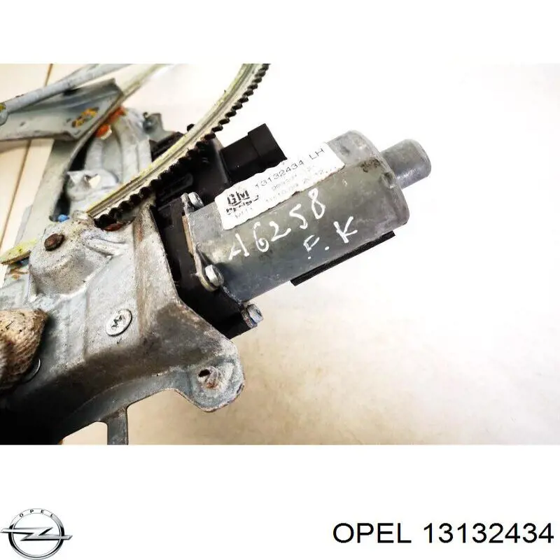 13132434 General Motors Motor de acionamento de vidro da porta dianteira esquerda