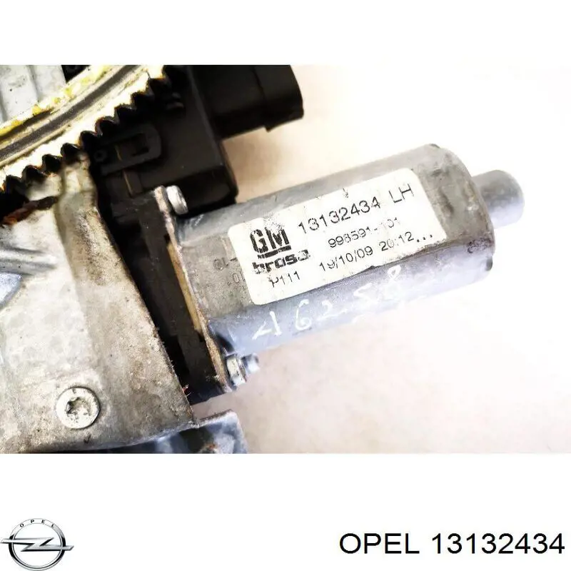 Motor de acionamento de vidro da porta dianteira esquerda General Motors 13132434 preço, a partir de 27,83 USD