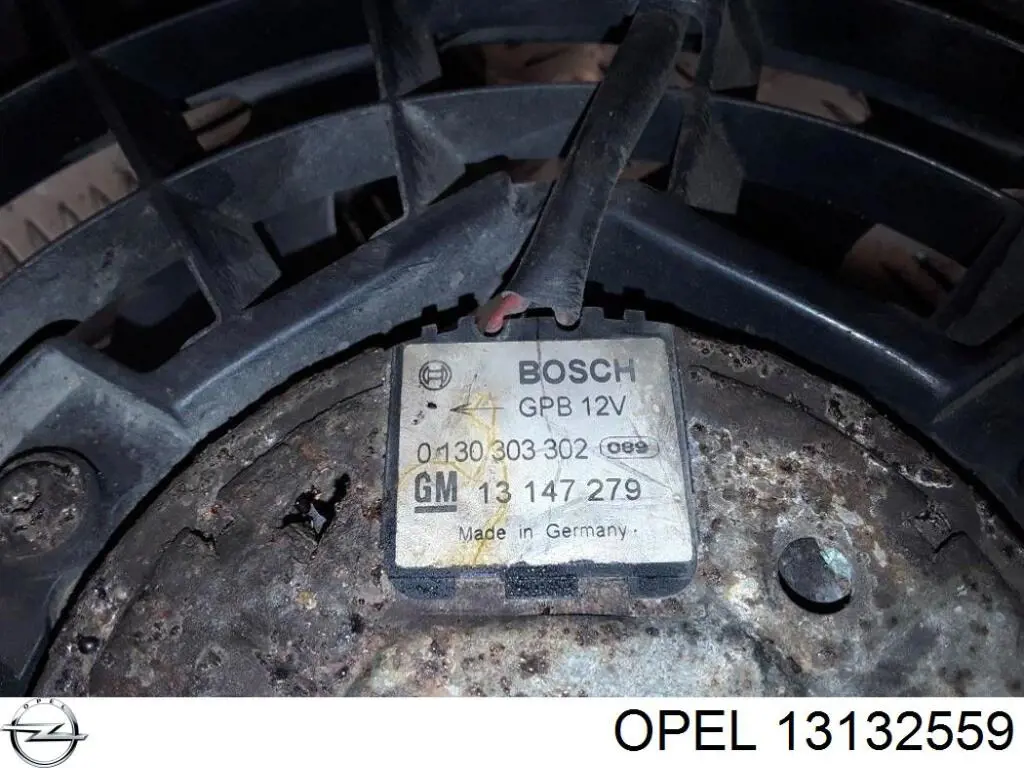 Ventilador elétrico de esfriamento montado (motor + roda de aletas) Opel 13132559 preço, a partir de 47,67 USD