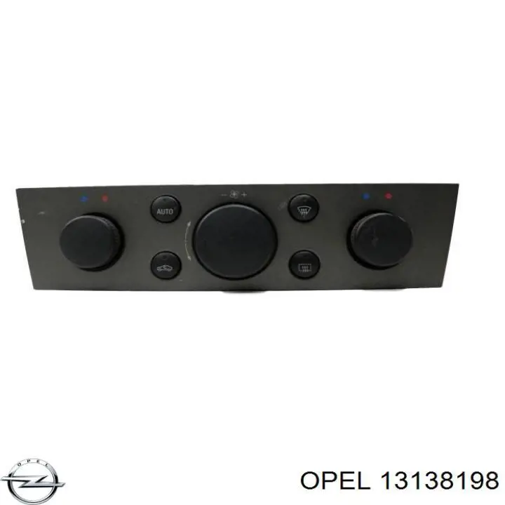 Unidade de controlo dos modos de aquecimento/condicionamento Opel 13138198 preço, a partir de 71,89 USD