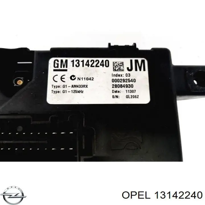 Unidade de dispositivos de segurança Opel 13142240 preço, a partir de 89,65 USD