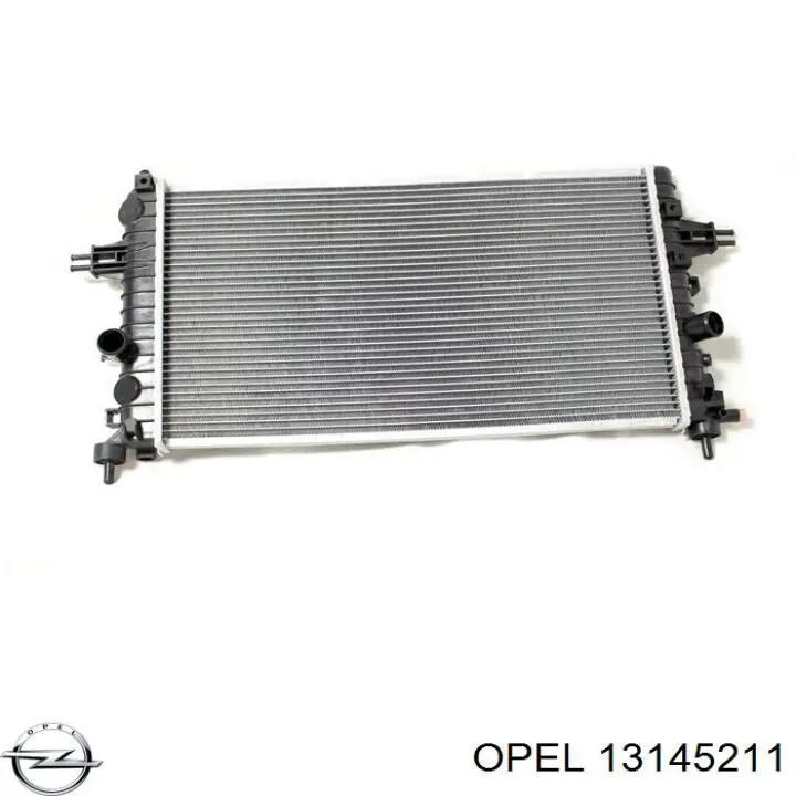 Compre 13145211 Opel Radiador de esfriamento de motor
