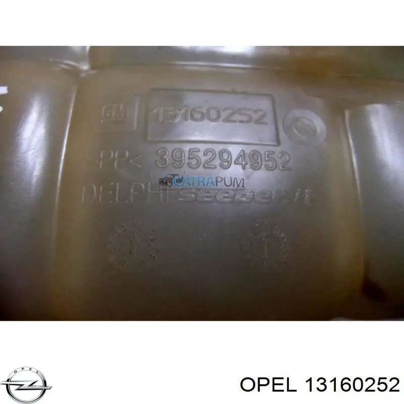 Tanque de expansão do sistema de esfriamento Opel 13160252 preço, a partir de 35,11 USD