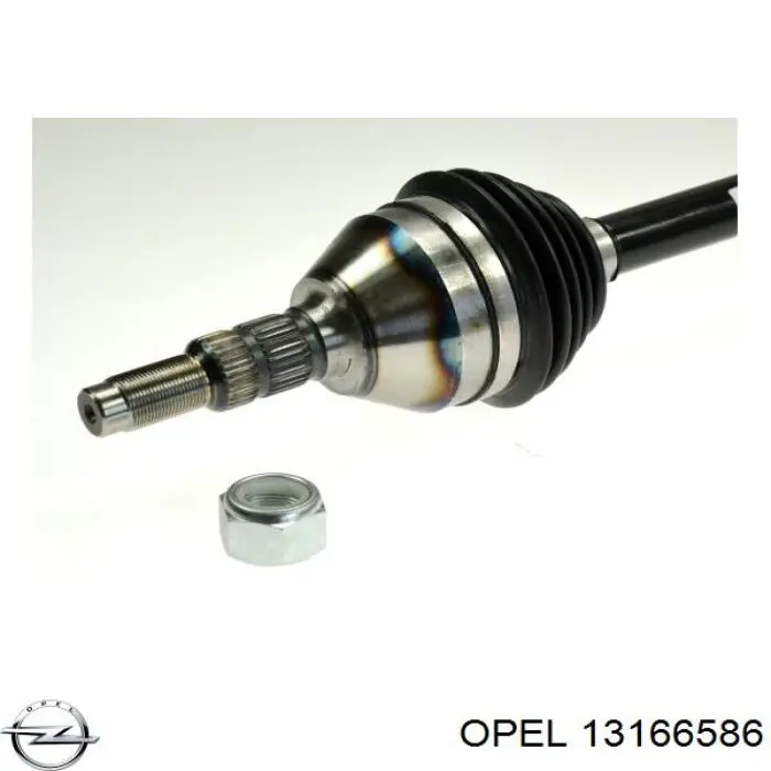 13166586 Opel Semieixo (acionador) dianteiro direito