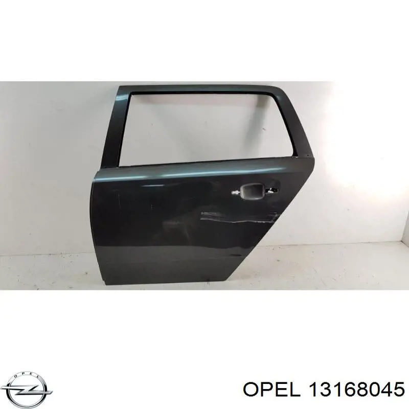 124074 Opel Porta traseira esquerda