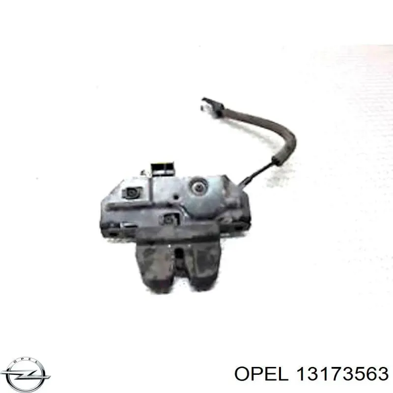 13173563 Opel Fecho de tampa de porta-malas (de 3ª/5ª porta traseira)