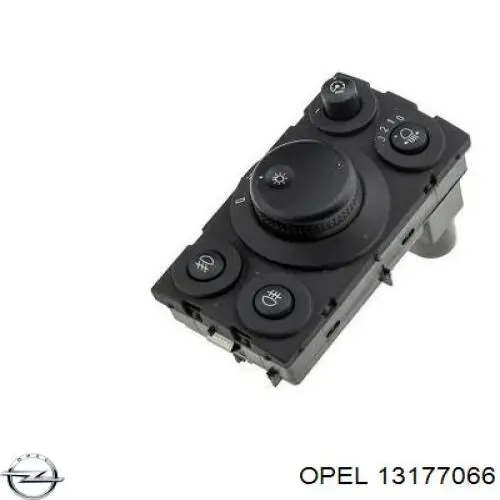13177066 Opel Comutador das luzes no "painel de instrumentos"