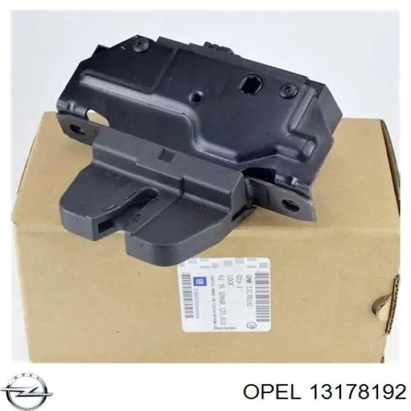 13178192 Opel Fecho de tampa de porta-malas (de 3ª/5ª porta traseira)