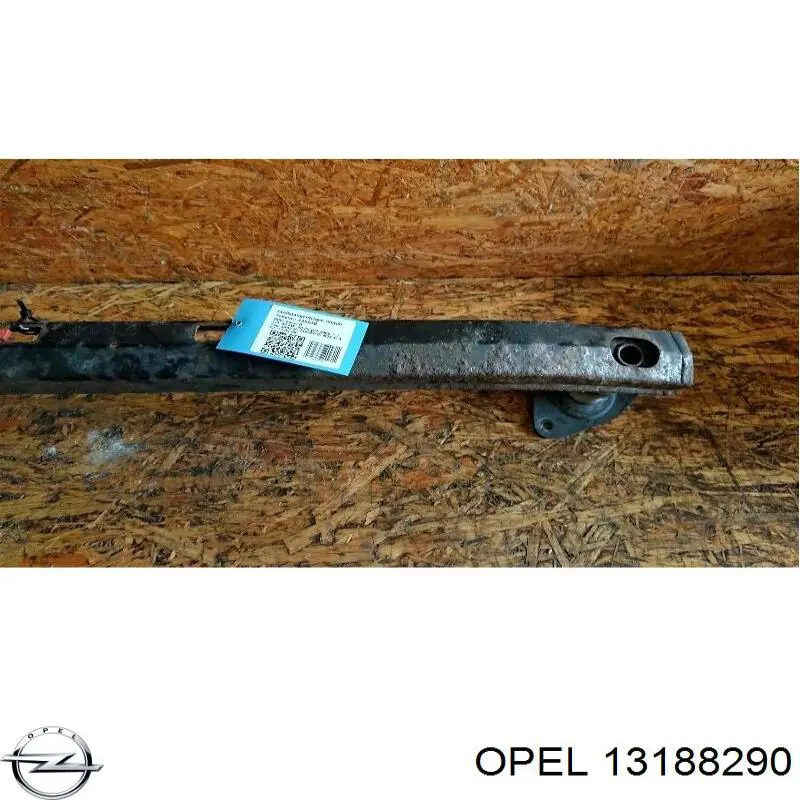 Reforçador do pára-choque traseiro 13188290 Peugeot/Citroen