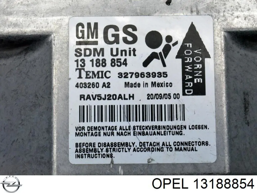  Opel 13188854 preço, a partir de 65,97 USD