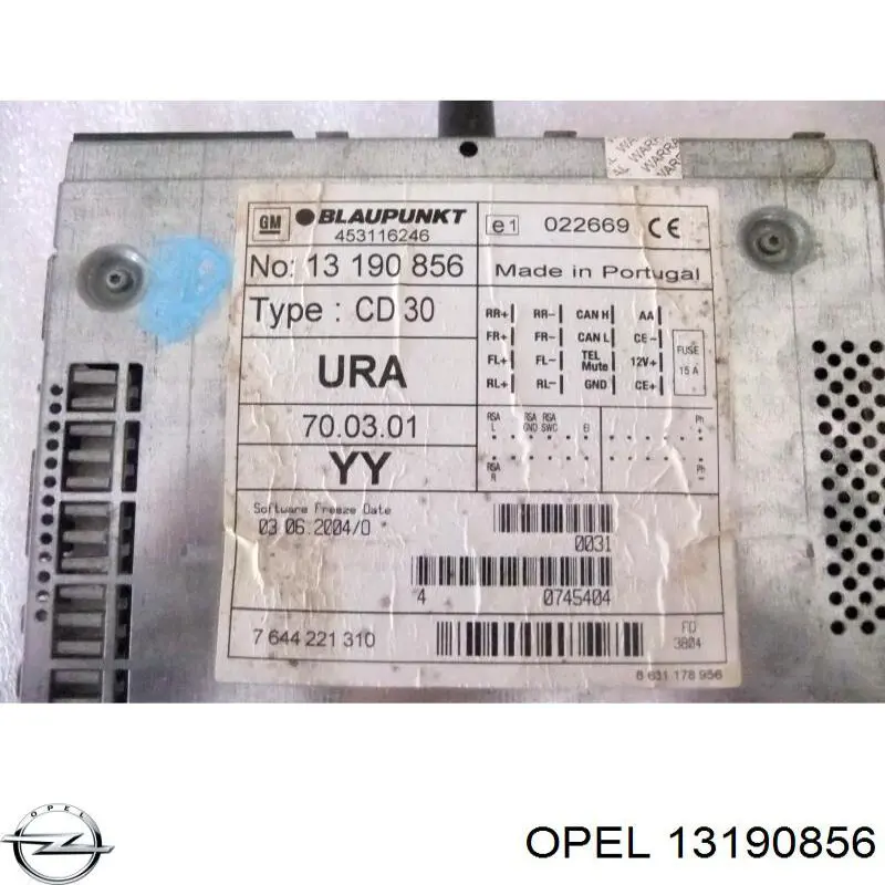  13190856 Opel