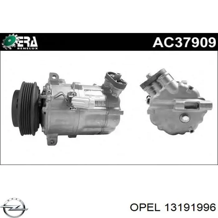 Compressor de aparelho de ar condicionado Opel 13191996 preço, a partir de 107,26 USD