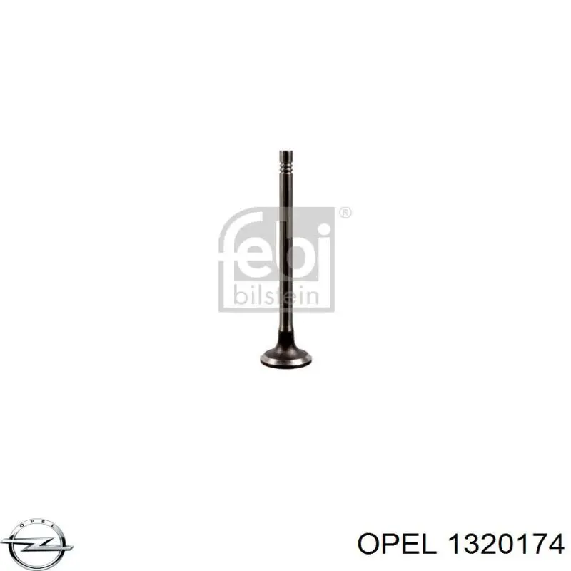 13312285 Opel Válvula de admissão