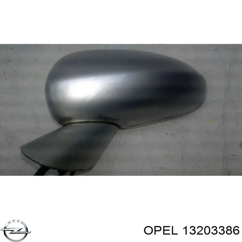 13203386 Opel Espelho de retrovisão esquerdo