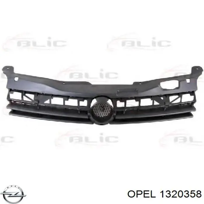 1320358 Opel Grelha do radiador