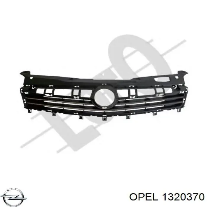 Compre 1320370 Opel Grelha do radiador