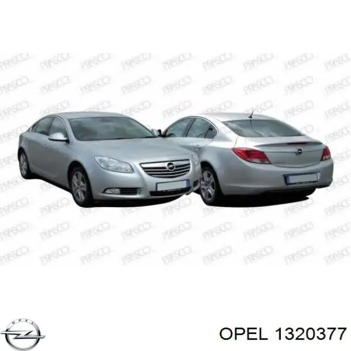 Compre 1320377 Opel Grelha do radiador