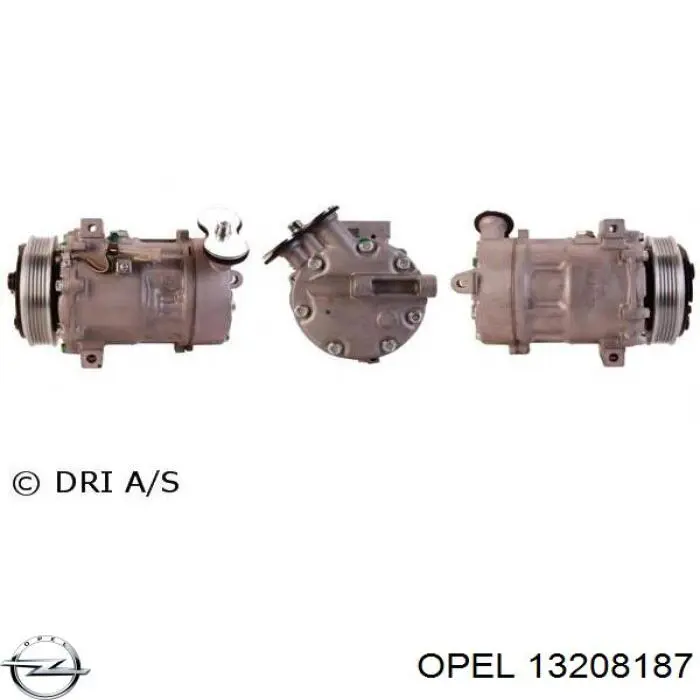 Compressor de aparelho de ar condicionado Opel 13208187 preço, a partir de 146,42 USD