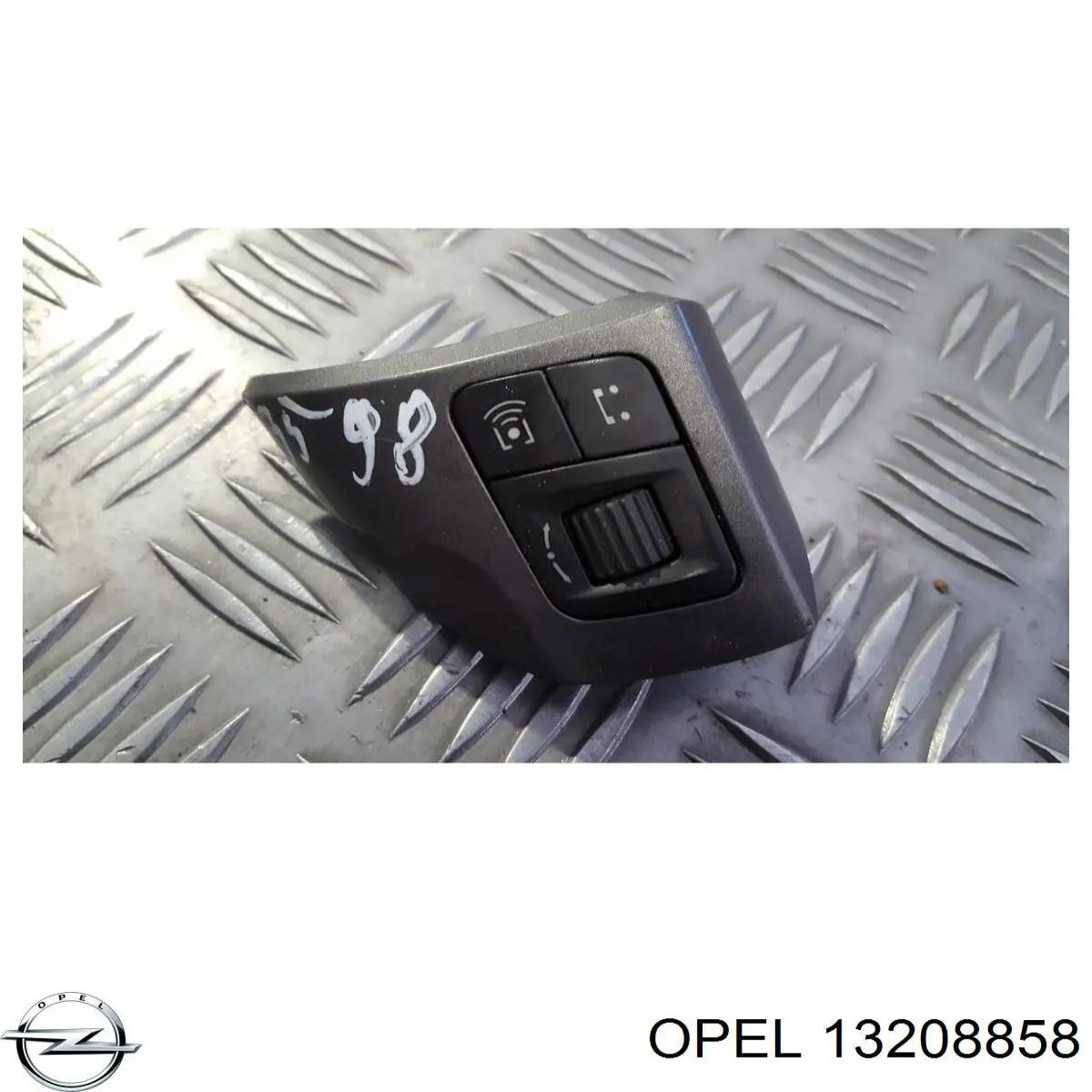 Unidade de interruptores de botão do volante de direção 13208858 General Motors