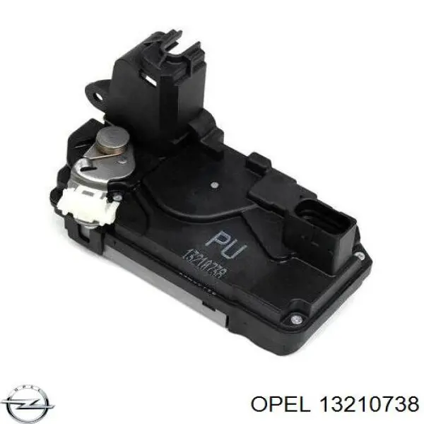 13210738 Opel Fecho da porta traseira esquerda