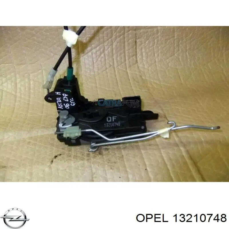 Fecho da porta dianteira esquerda Opel 13210748 preço, a partir de 34,11 USD