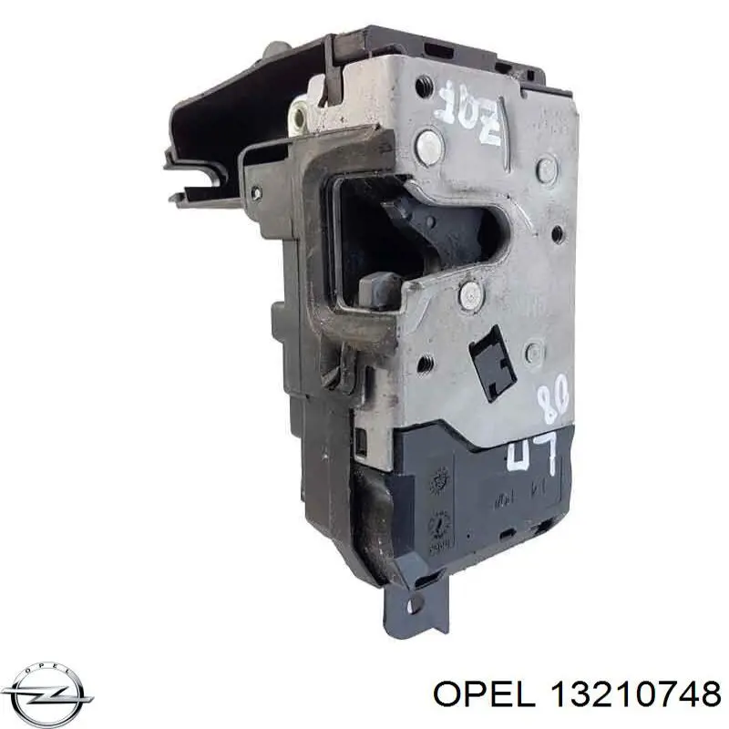 Compre 13210748 Opel Fecho da porta dianteira esquerda